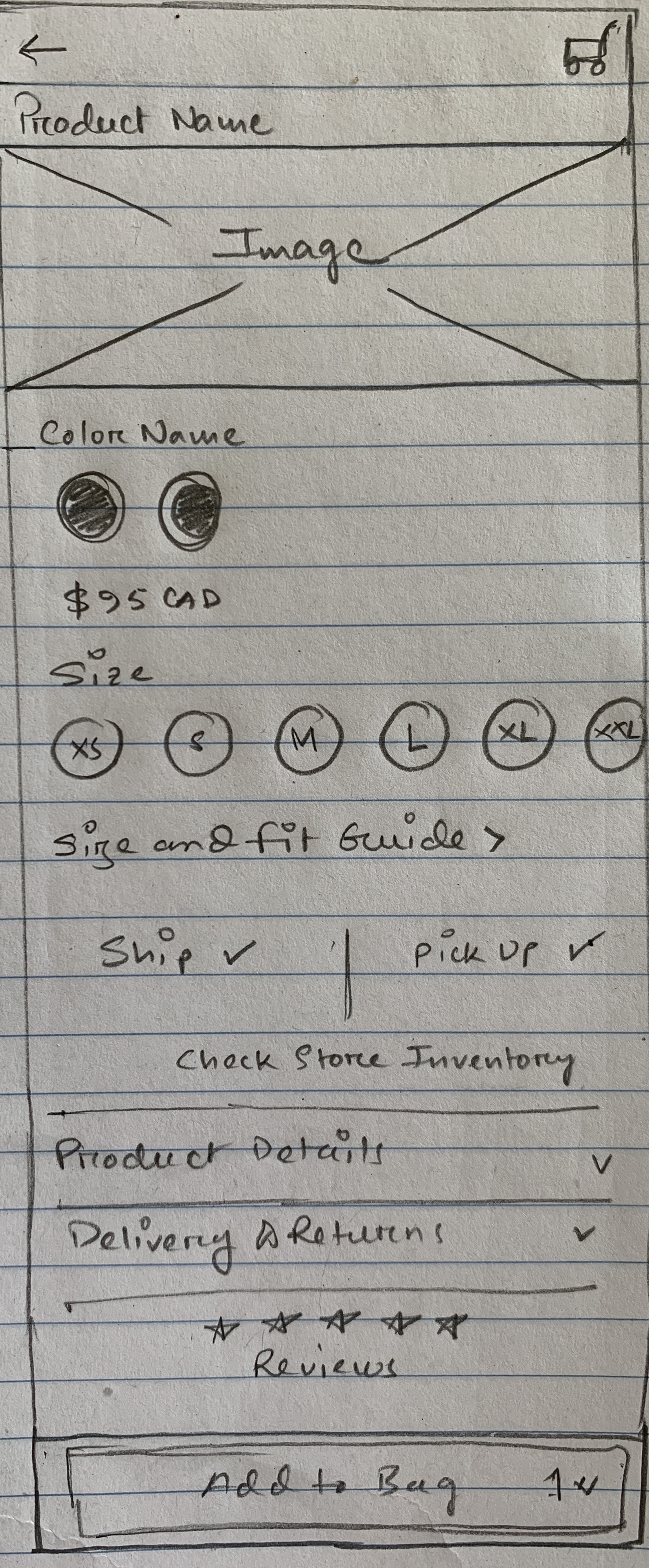 low fidelity prototype